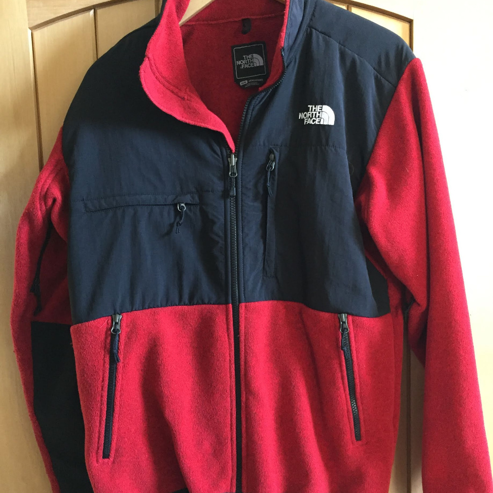The North Face Mens Fleece / Nylon Full-Zip Jacket